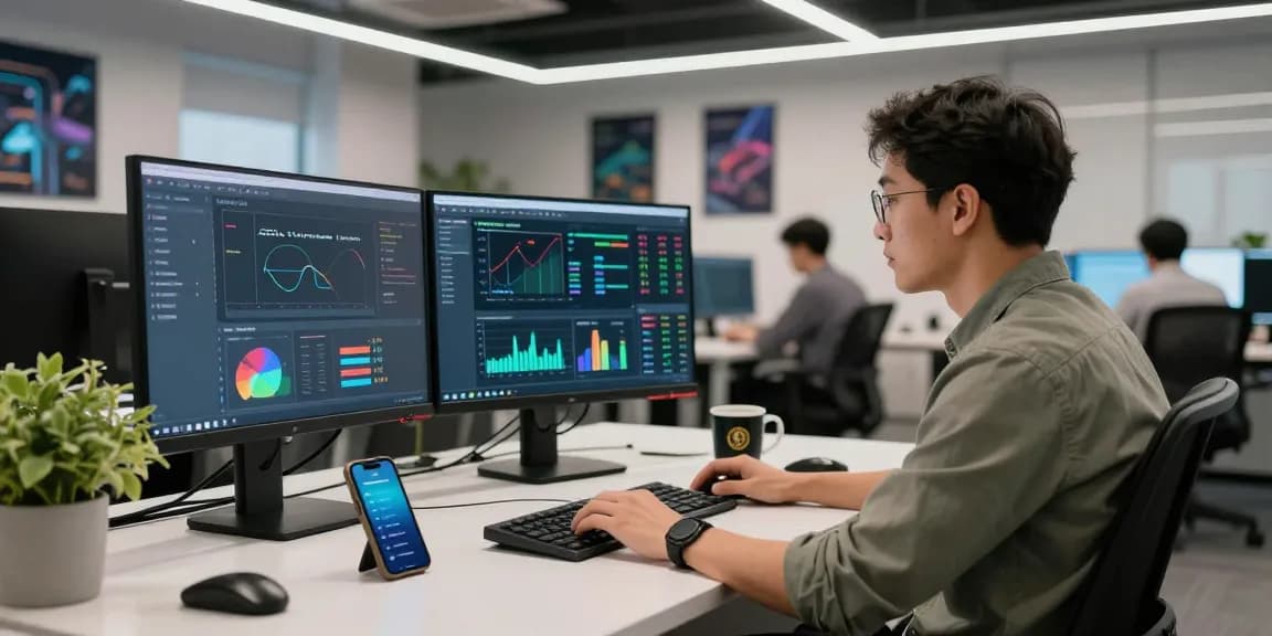 Recover lost crypto assets with experts analyzing digital recovery tools in a modern tech office