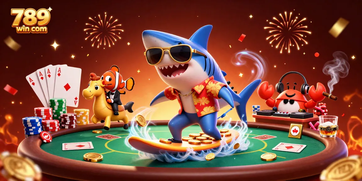 Engage with 789win com by experiencing the thrill of winning at poker tables with vibrant characters.