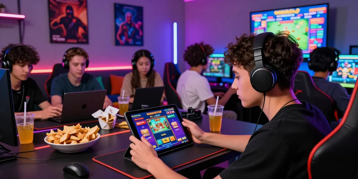 Exciting HAHA178 daftar gaming experience with players in vibrant atmosphere
