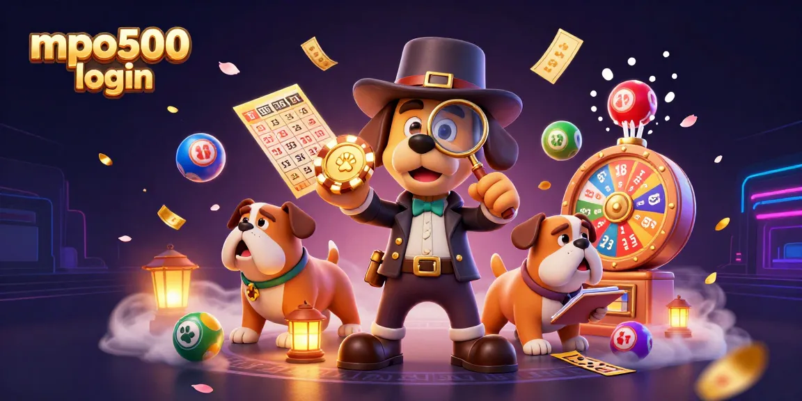 Engage with mpo500 login, examining poker clues among vibrant casino elements.