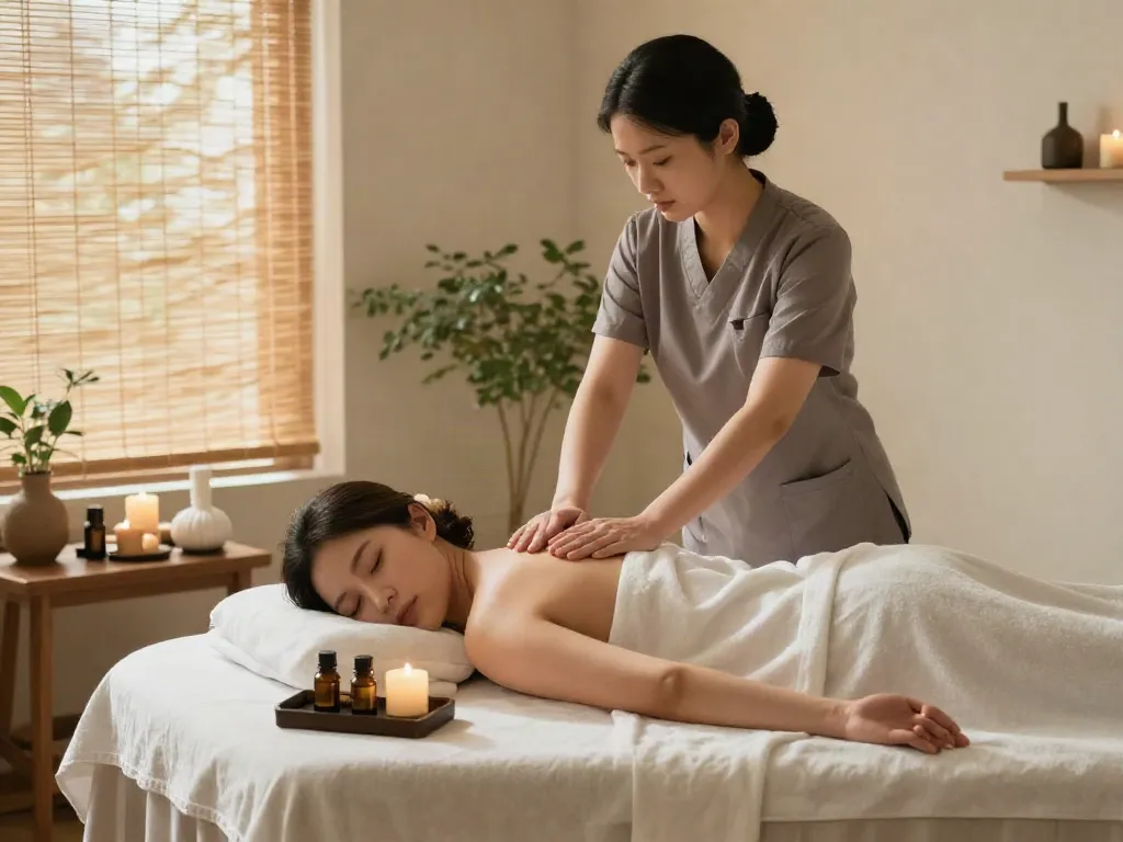 Experience rejuvenating 서울출장마사지 in a tranquil spa setting with soothing aromas and serene ambiance.
