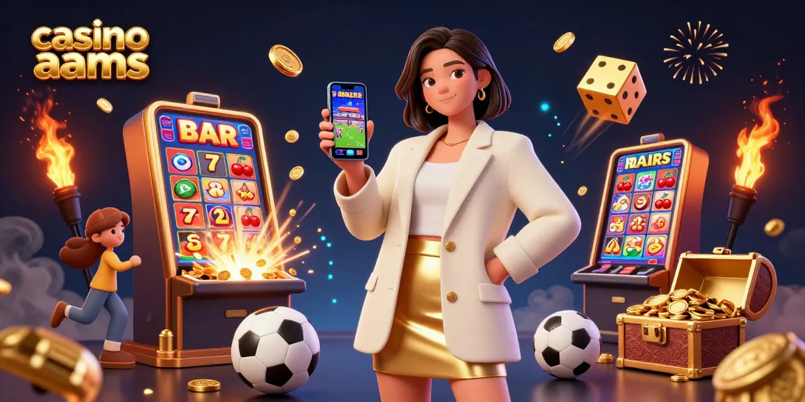 Scena coinvolgente che evidenzia casinò non AAMS con una donna asiatica sorridente e un'app di scommesse sportive, simboli e elementi dinamici del casinò.