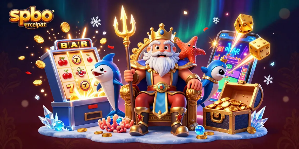 Spin the reels of fortune with spbo tercepat, featuring Neptune and a wealth of jackpot elements.