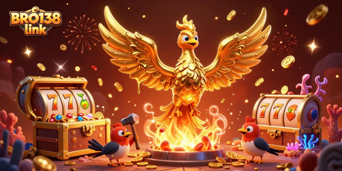 Play exciting games at BRO138 link and unleash the golden phoenix rewards in vibrant casino worlds.
