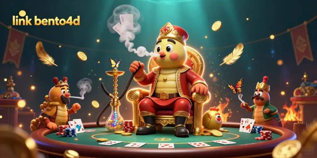 Engage with link bento4d's thrilling poker-themed realm led by an enchanting caterpillar master.