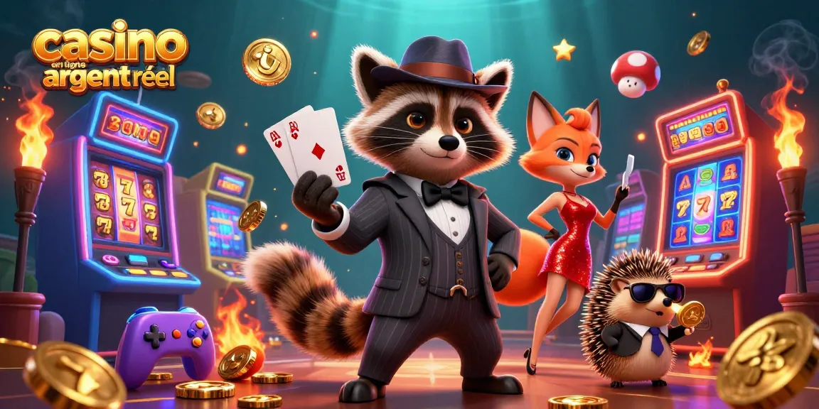 Jeux captivants au casino en ligne argent réel avec des personnages 3D dynamiques.