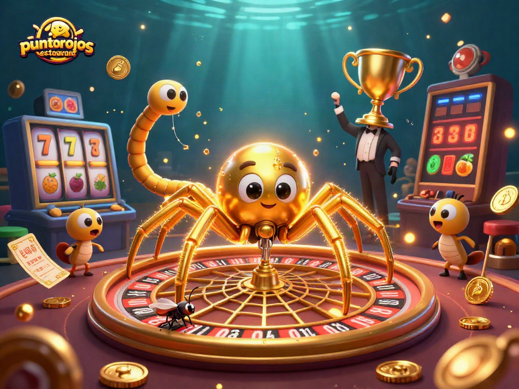 Experience the thrilling energy of puntorojorestaurant with a dynamic 3D roulette scene featuring betting excitement, winnings, and casino elements.