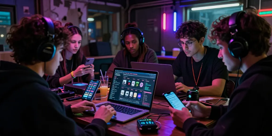 Best Darknet Markets 2026 showcased in a vibrant underground market scene with people engaging in digital transactions.