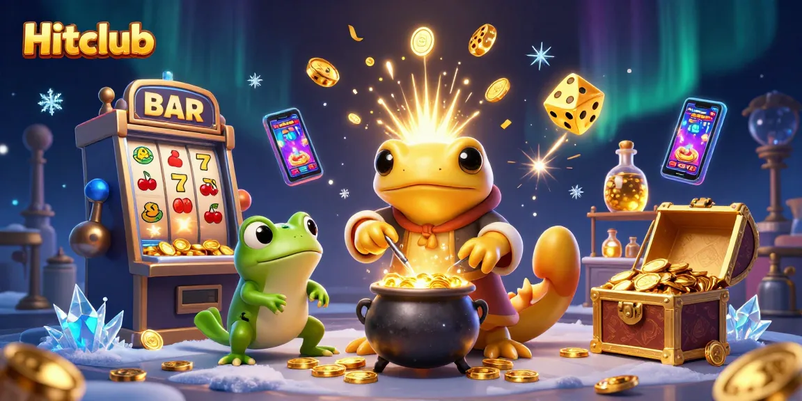 Hitclub players experience an extravagant jackpot scene with golden elements and dynamic game action.