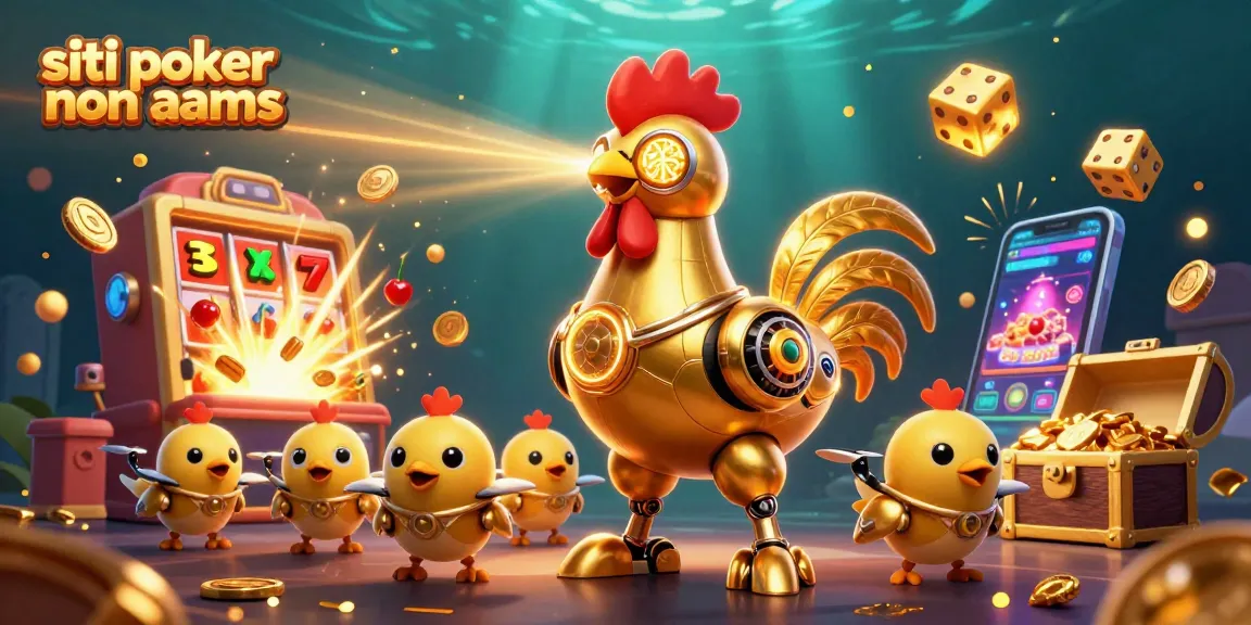 Siti poker non AAMS: Gioca con la robotica dorata e novità del casinò online nelle poker room