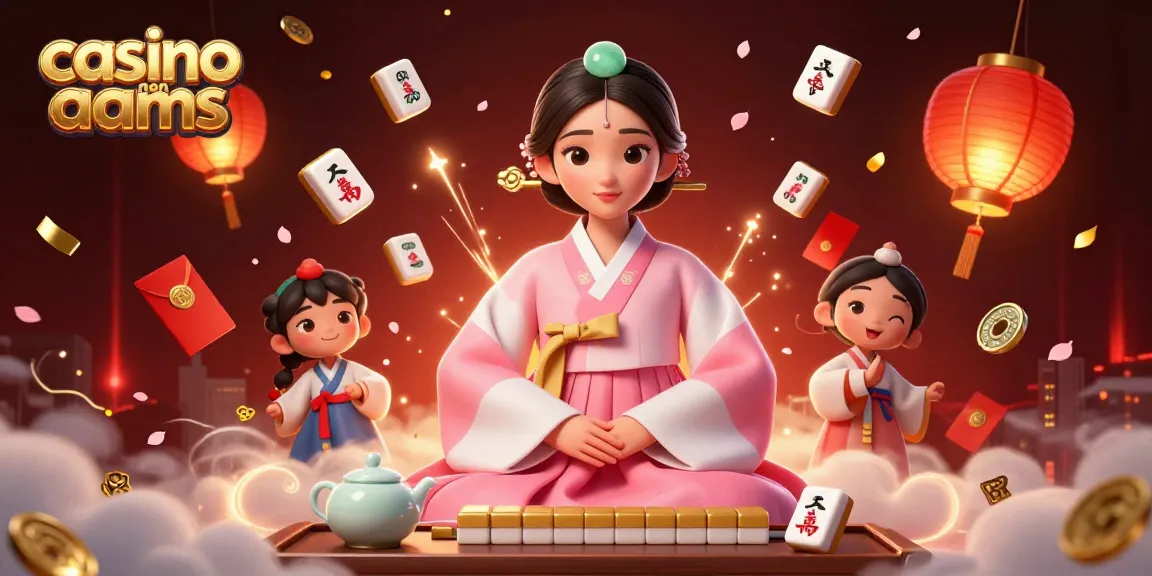 Scopri la gioia vibrante dei casinò non AAMS con una donna asiatica serena in una scena di gioco dinamica.