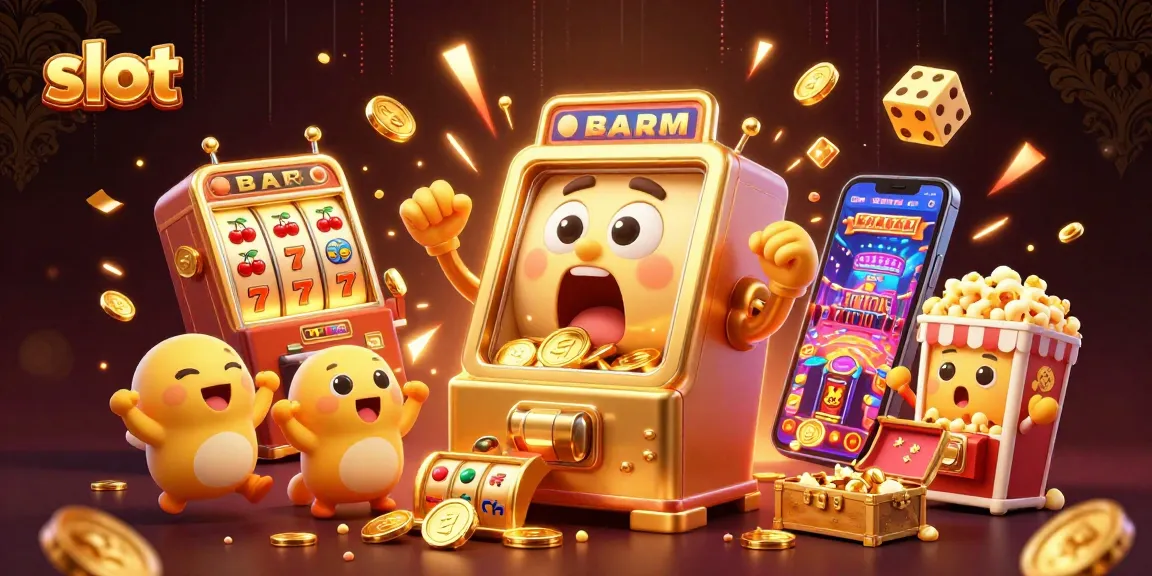Slot memberikan jackpot mengejutkan di mesin slot yang mengeluarkan koin ke arah pemain.