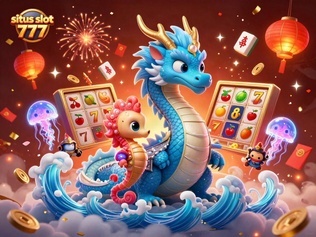 Experience exciting gameplay with situs slot 777, featuring vibrant slot reels and dynamic casino elements.