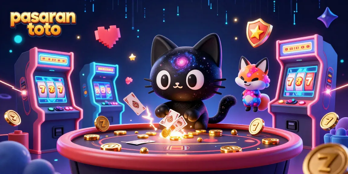 Engage in thrilling pasaran toto with dazzling slots and arcade action in a cosmic casino.