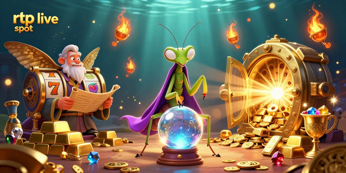 Experience the thrill of rtp live slot gaming with colorful characters and treasures!