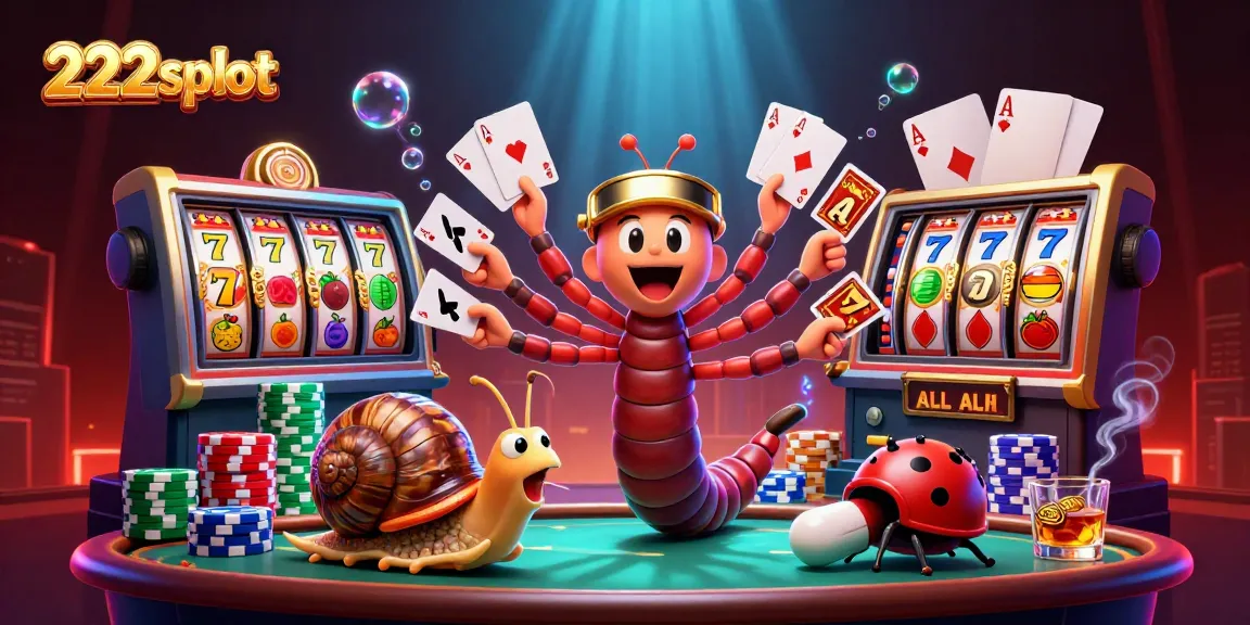 Slot online 222slot menghadirkan dealer unik dan chip poker yang mendebarkan.