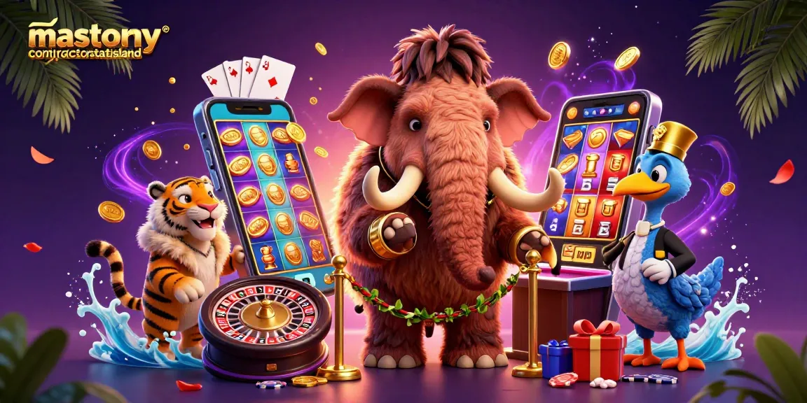 Experience the excitement of masonrycontractorstatenisland with a vibrant casino illustration showcasing dynamic characters and slot elements.
