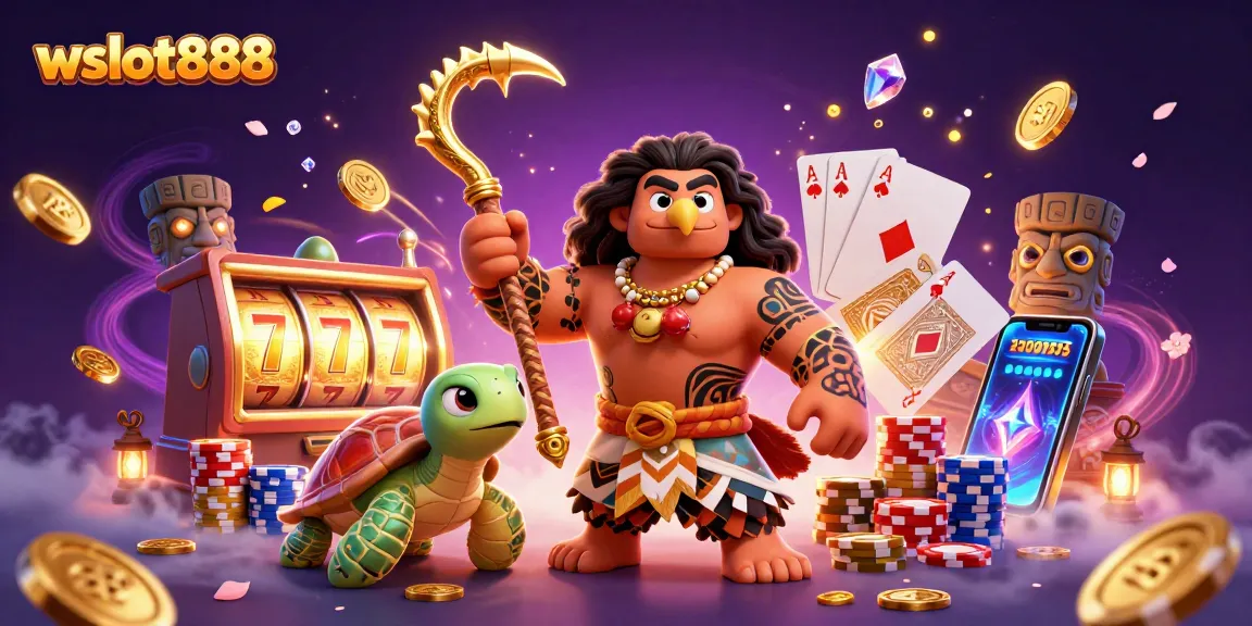 Mainkan slot di wslot888 dan temukan hadiah jackpot menarik dengan karakter unik!
