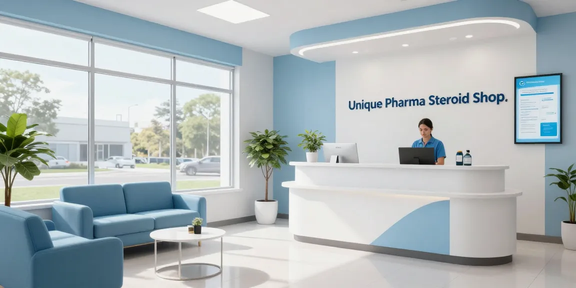 "Unique Pharma Steroid Shop: A modern healthcare facility prioritizing patient care and wellness."
