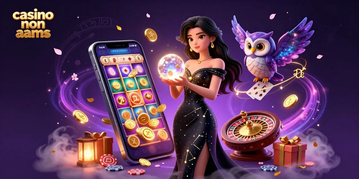 Scopri il brivido dei casino non aams con un gameplay migliorato, azione di slot e personaggi mistici in una scena vibrante.