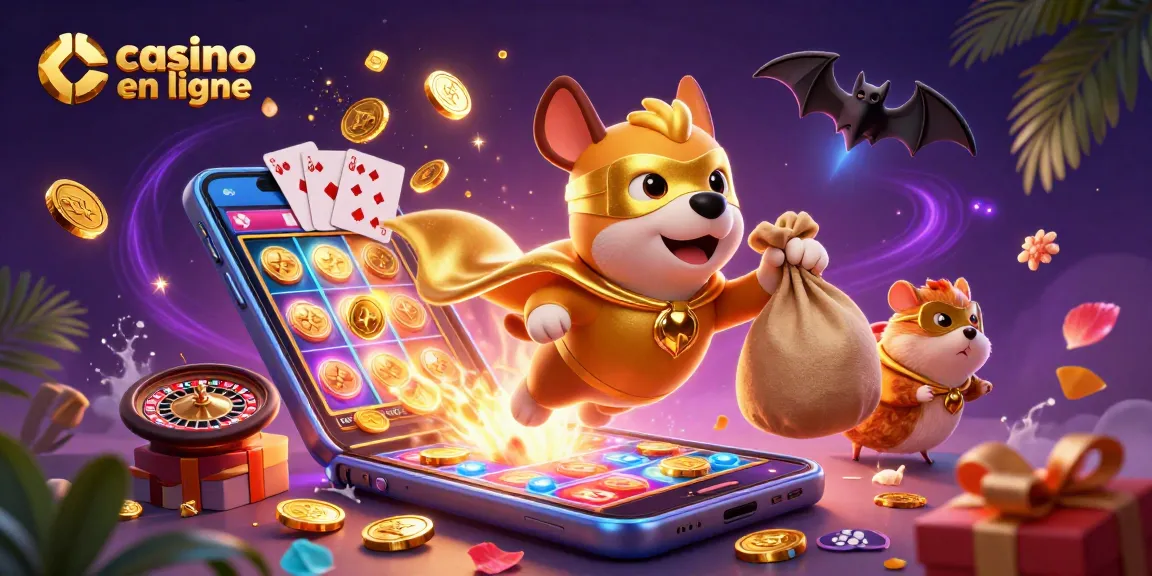 Découvrez des aventures captivantes de jeu au casino en ligne avec un chien héros portant une cape dorée.