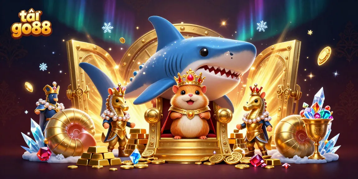 Engage with the thrilling tải go88 gaming experience featuring a hamster king and treasures.
