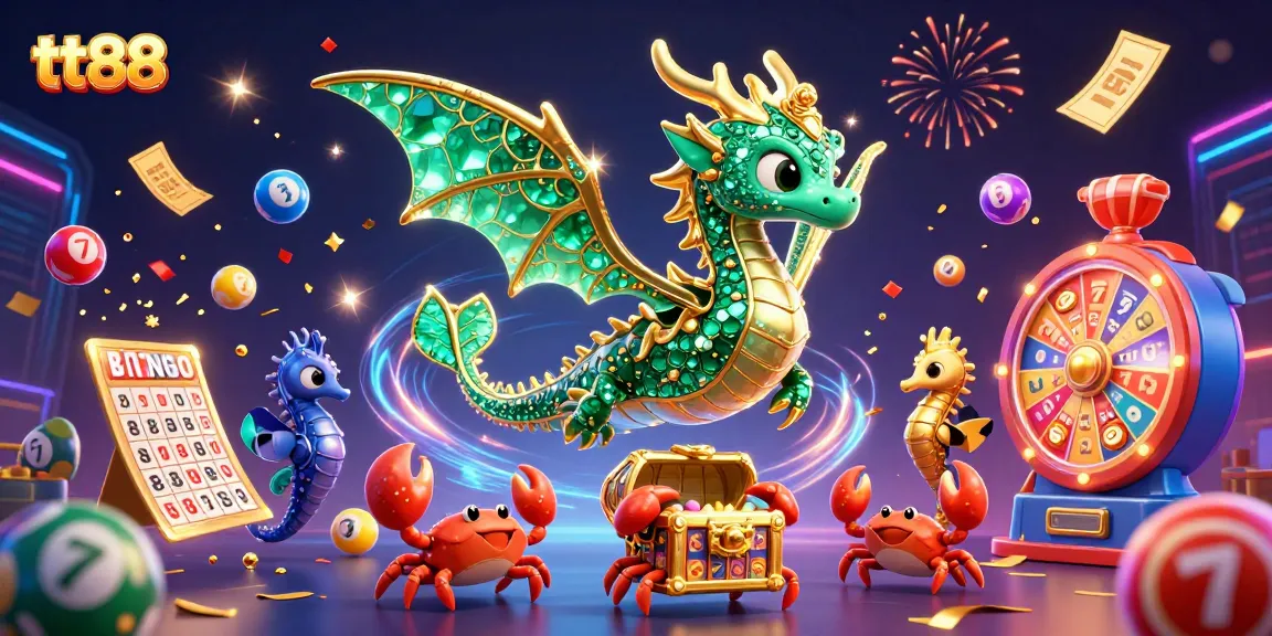 Experience exciting gaming at tt88 with vibrant slot reels and dynamic casino elements!