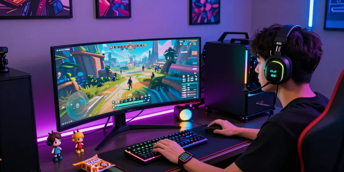 Immersive gaming scene with pakde4d setup showcasing dynamic player experience.